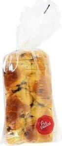 Fonteneau Brioche tressée tranchée pur beurre aux pépites de chocolat packshot