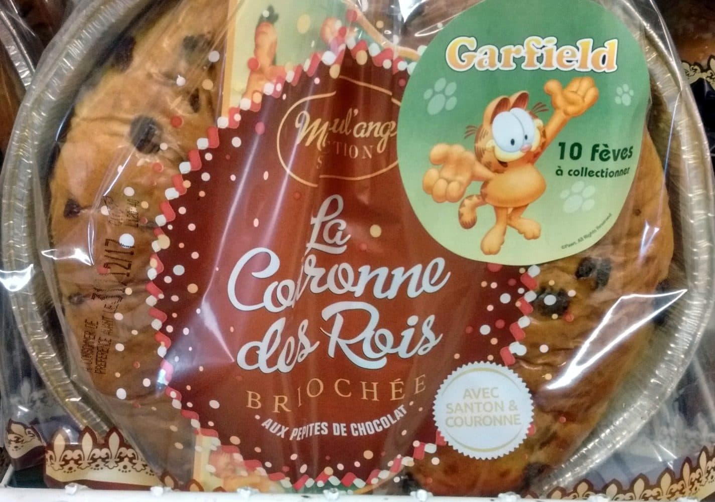 Brioches Fonteneau La Couronne des Rois Briochée aux Pépites de Chocolat packshot