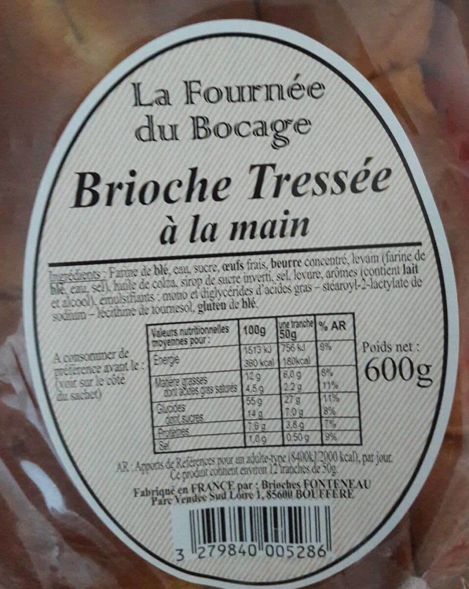 Open Food Facts Brioche Tressée packshot