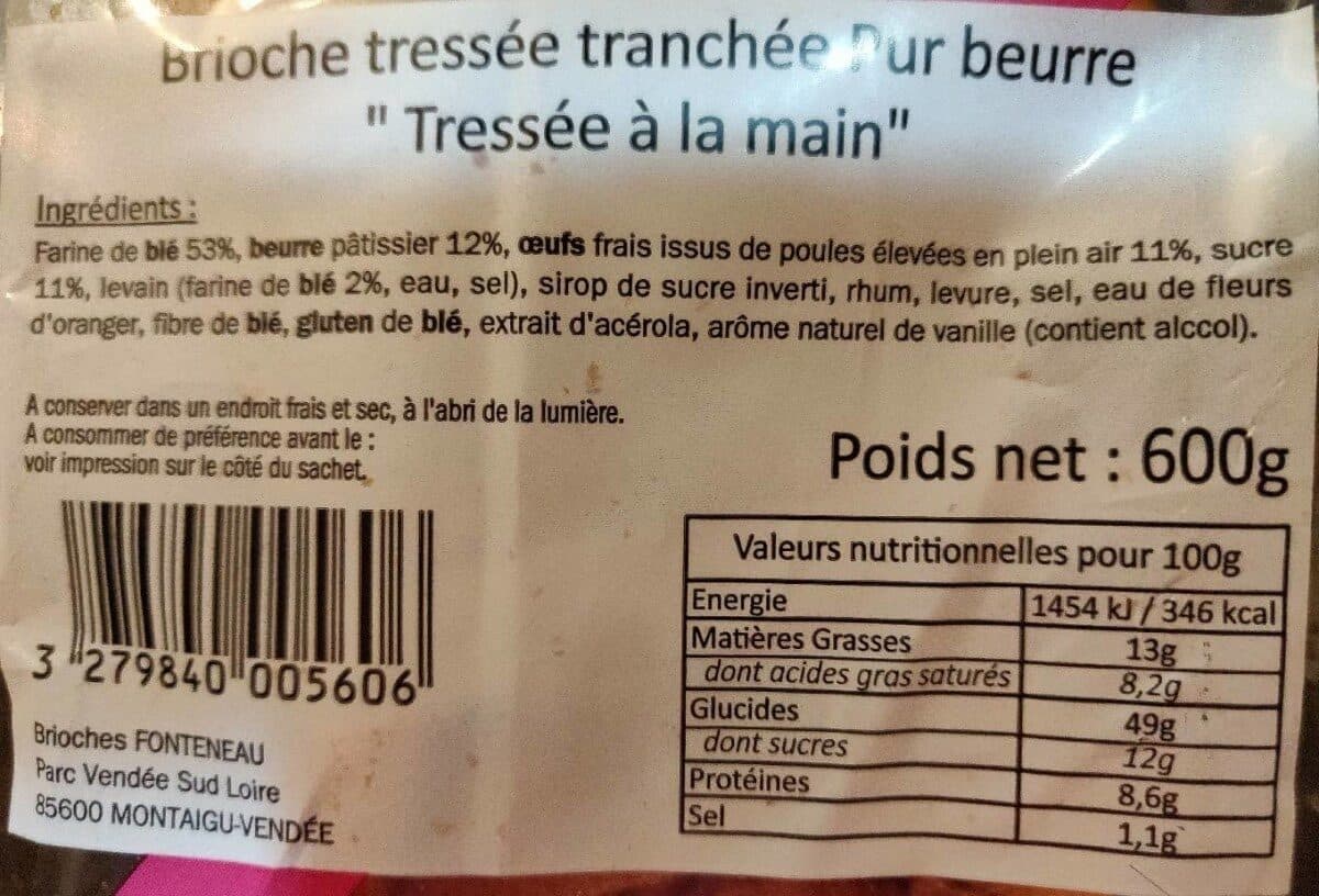 Fonteneau Brioche tressee packshot