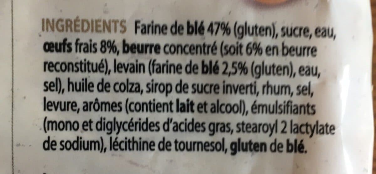 Open Food Facts Brioche Tressée à la Main packshot