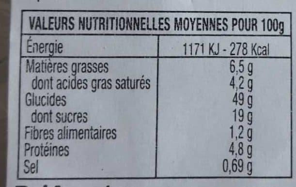 SAS Brioches Fonteneau Brioche Chinois packshot