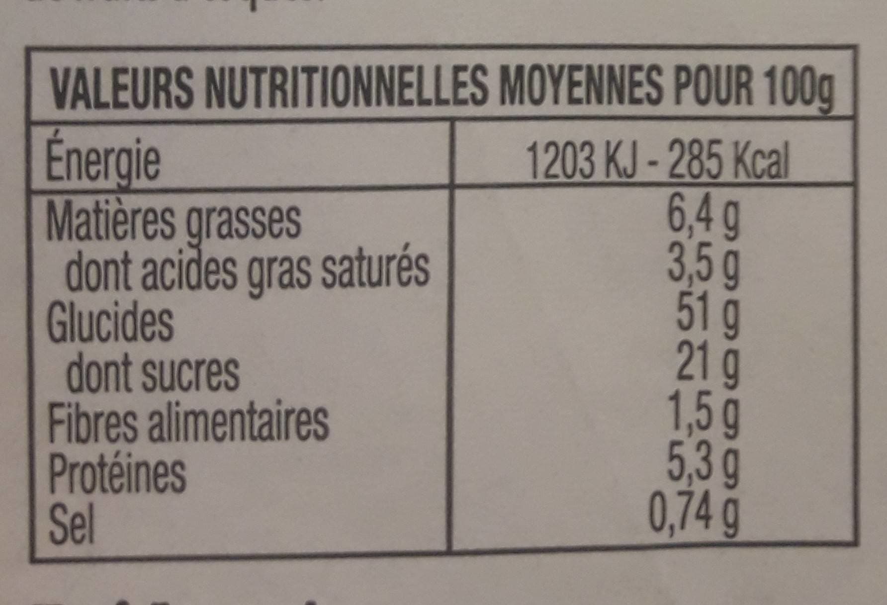 Sas Brioches Fonteneau Chinois pur beurre ces le pâtissière aux pépites de chocolat packshot