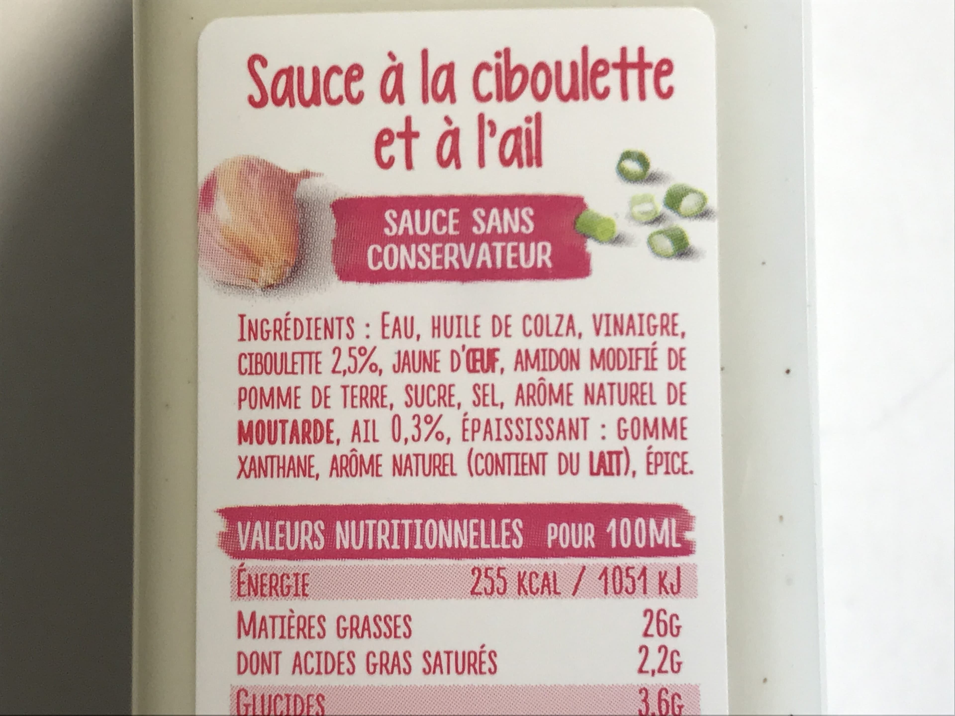 Florette Ail & Ciboulette packshot