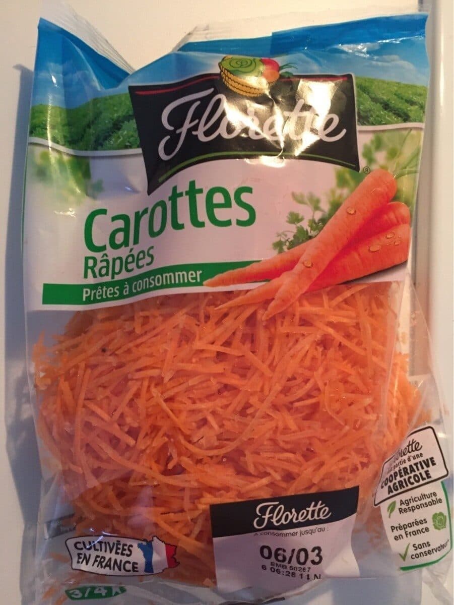 florette Carottes râpées 250g packshot