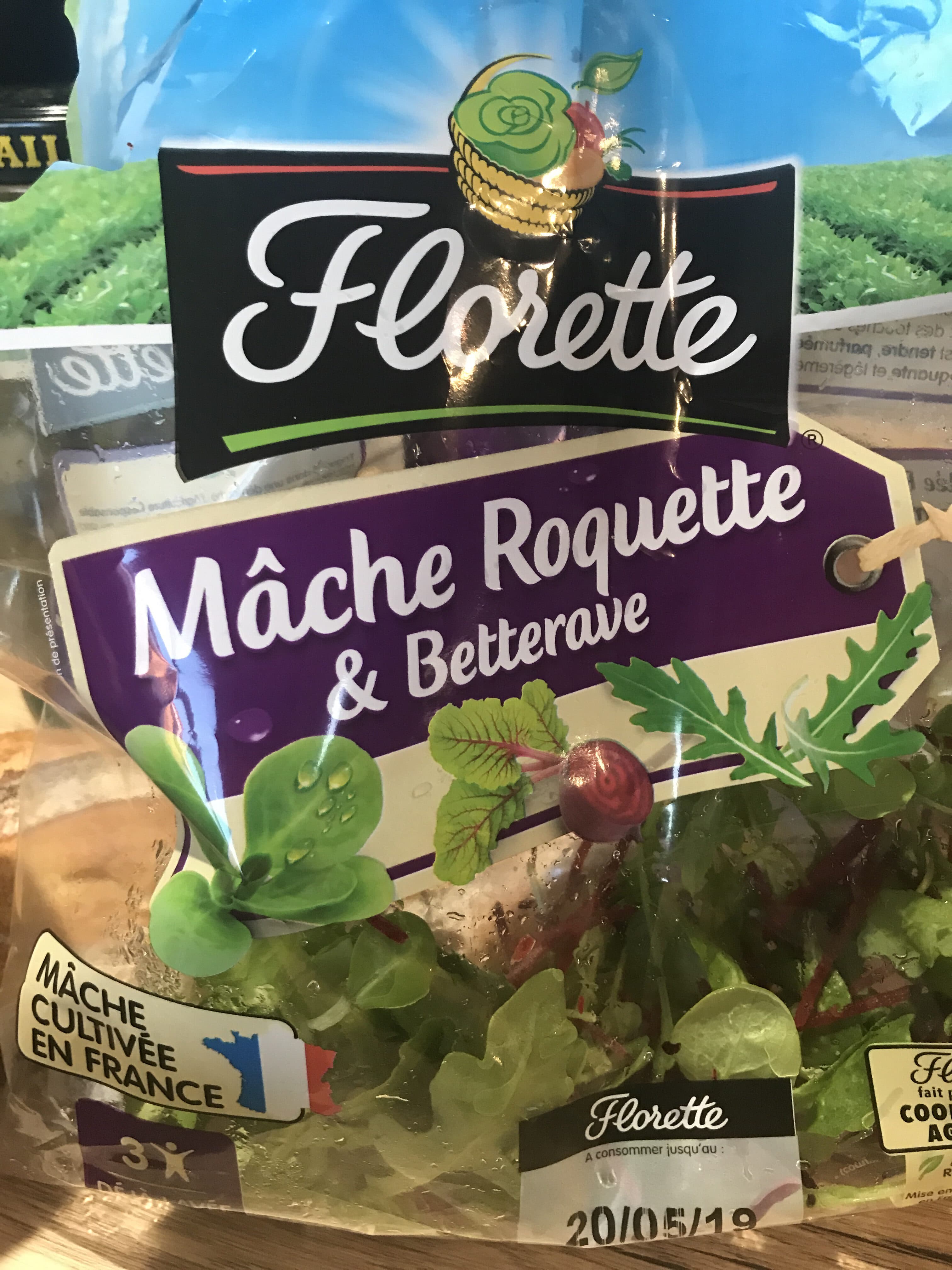 Florette Trio Mache, Roquette et Betterave packshot