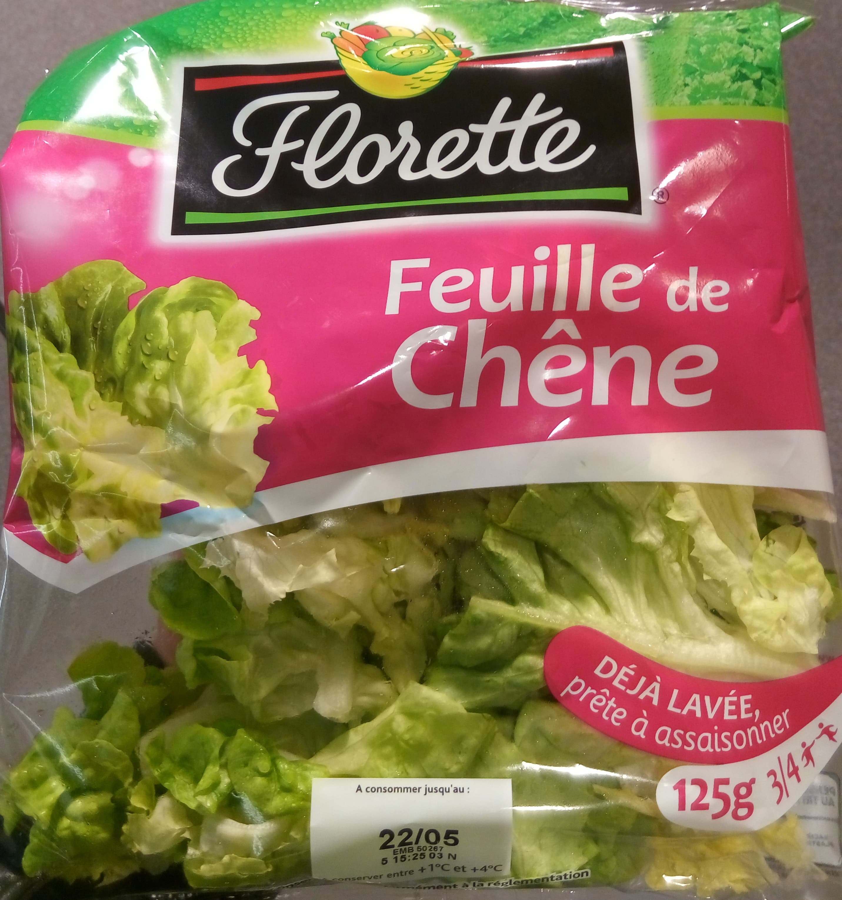 Florette Feuille de chêne packshot
