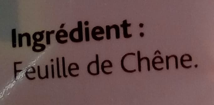 Florette Feuille de chêne packshot