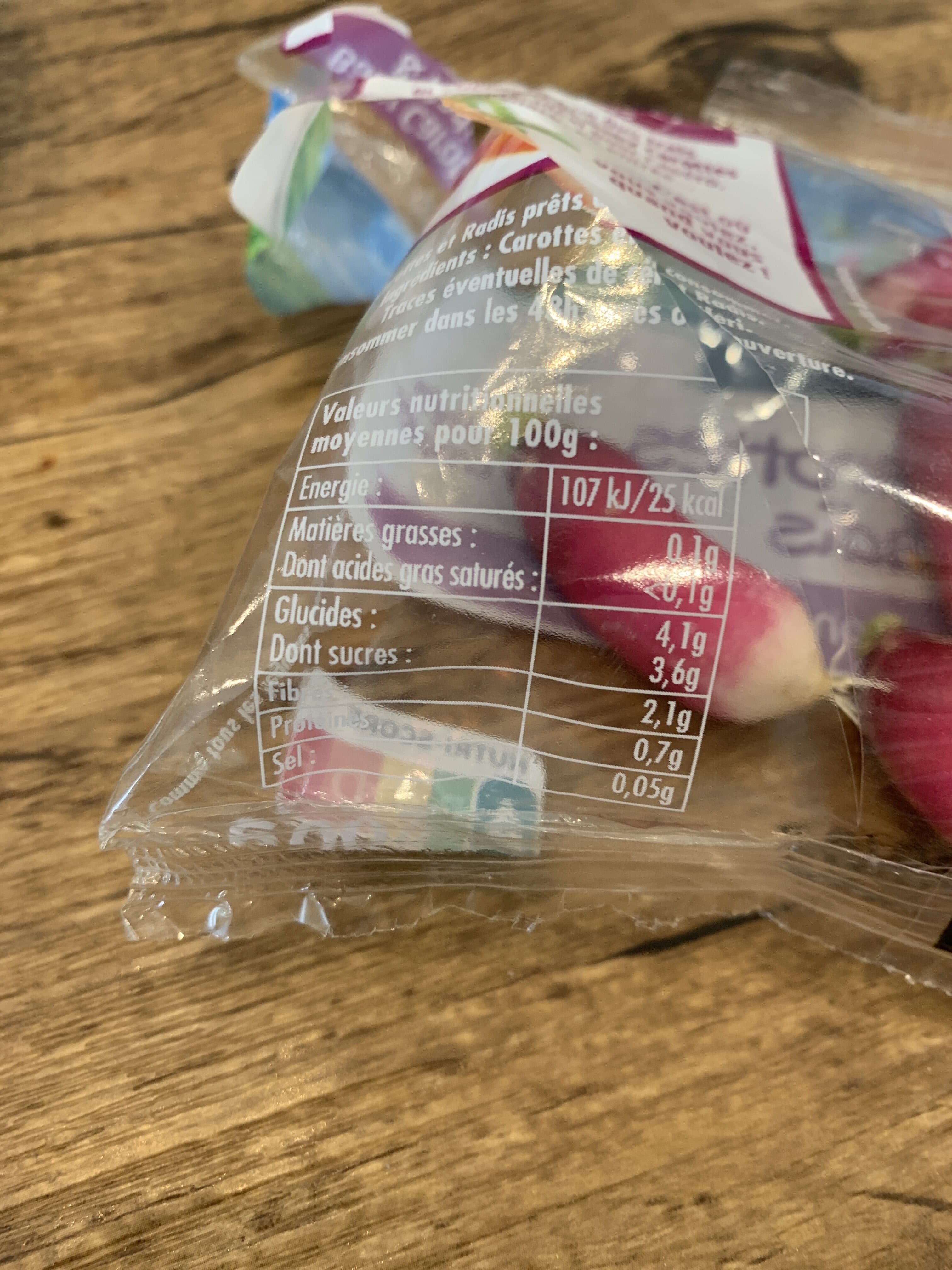 Florette Baby carottes & Radis 200 g packshot