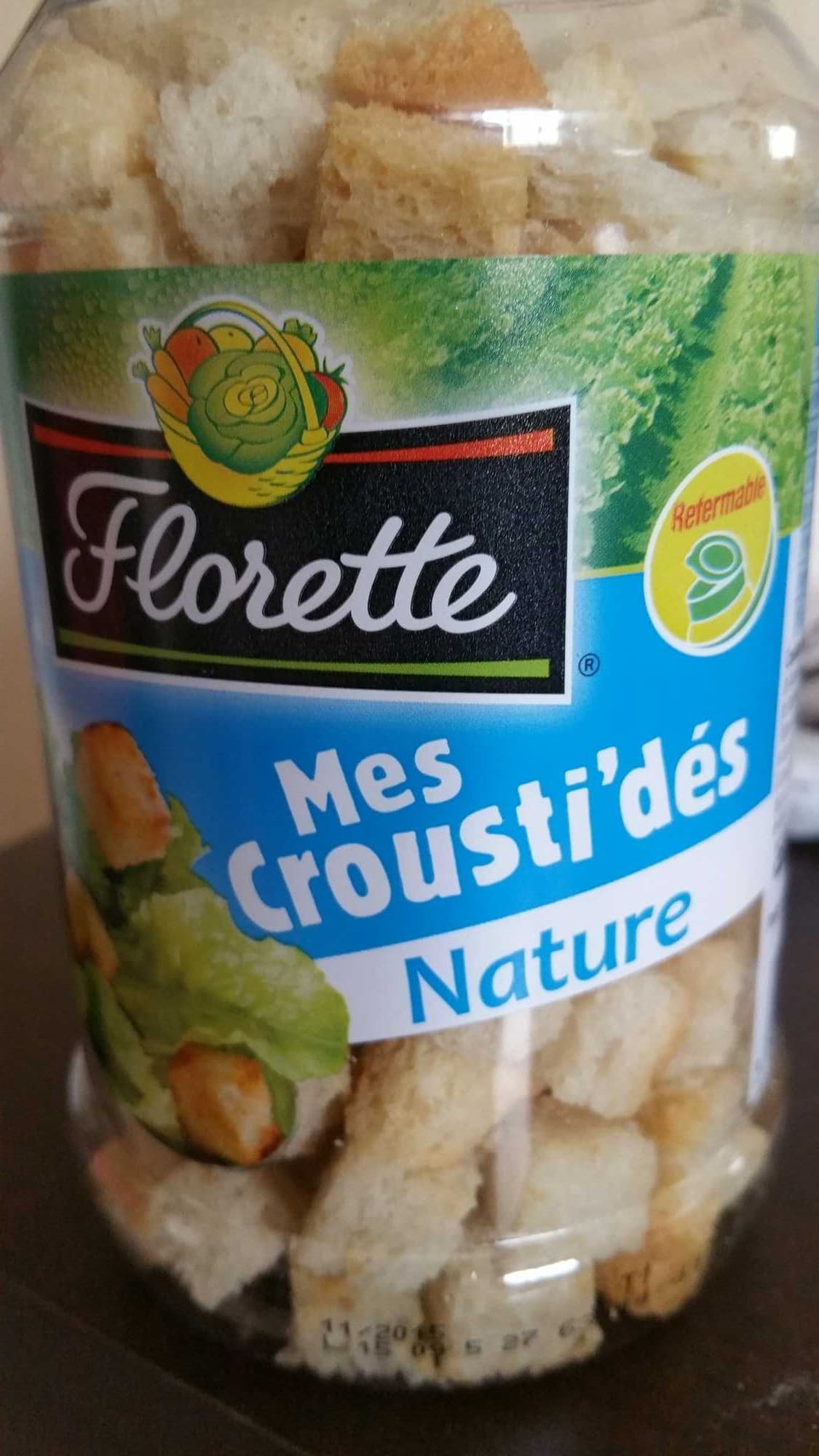 Florette Mes crousti'dés Nature packshot