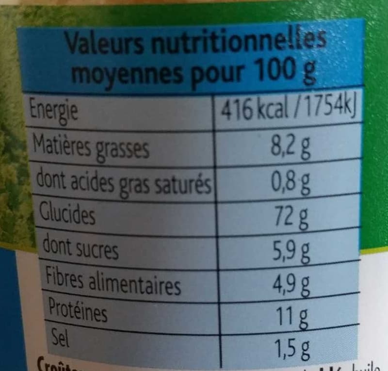 Florette Mes crousti'dés Nature packshot