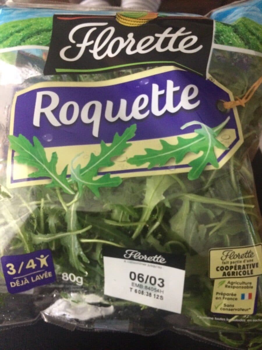 Florette Florette Roquette 80g packshot