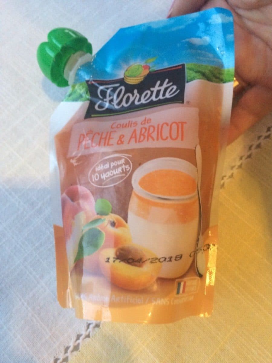 Open Food Facts Coulis peche abricot packshot