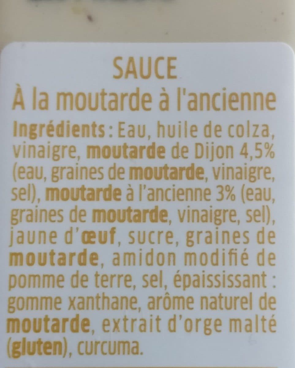 Florette Sauce Moutarde a l'ancienne packshot