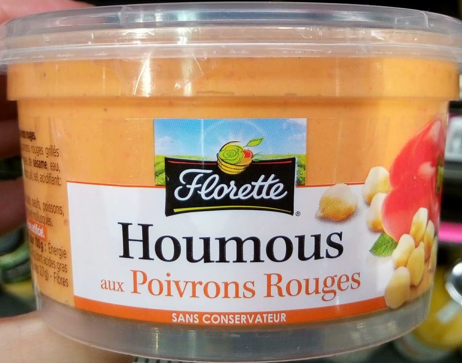 Florette Houmous aux Poivrons Rouges packshot