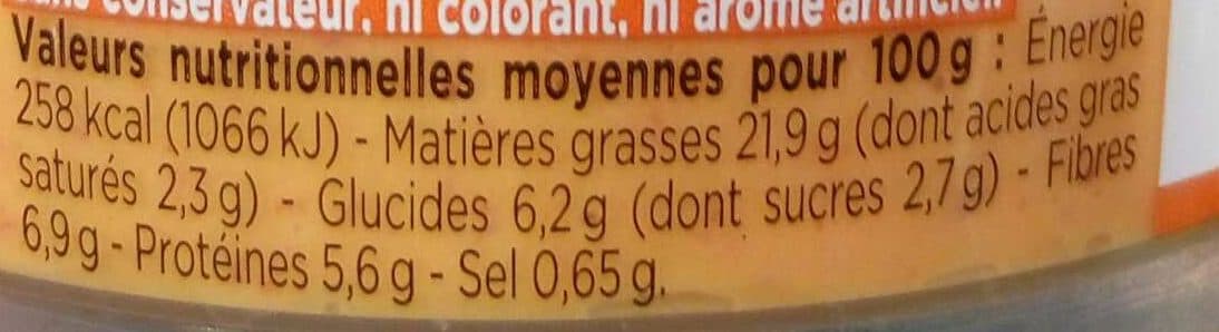 Florette Houmous aux Poivrons Rouges packshot