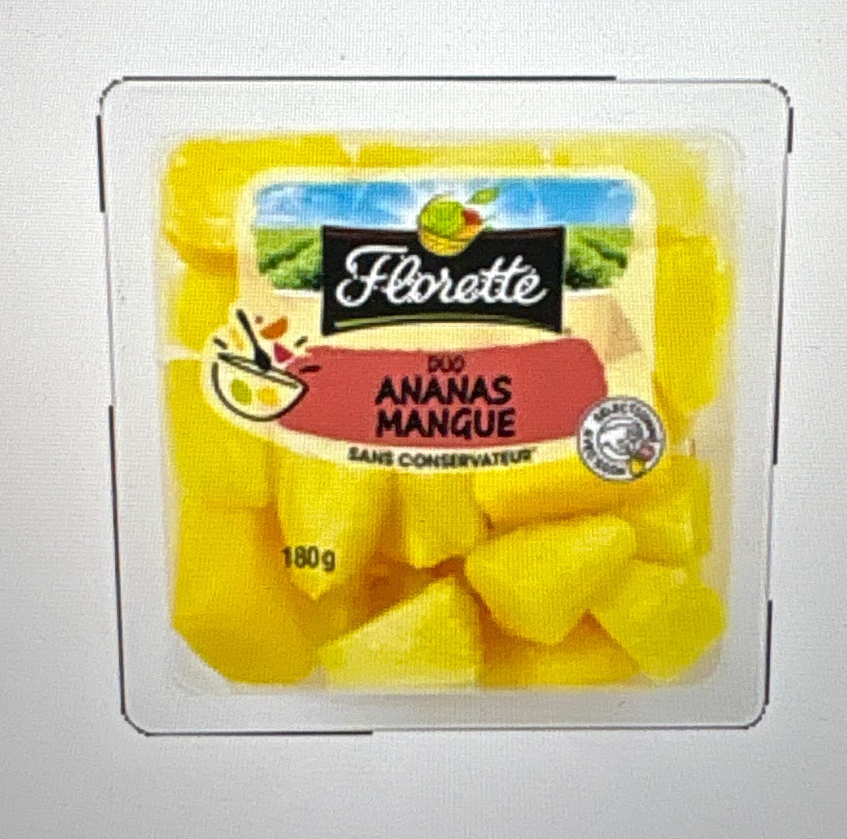 Florette Duo ananas mangue packshot