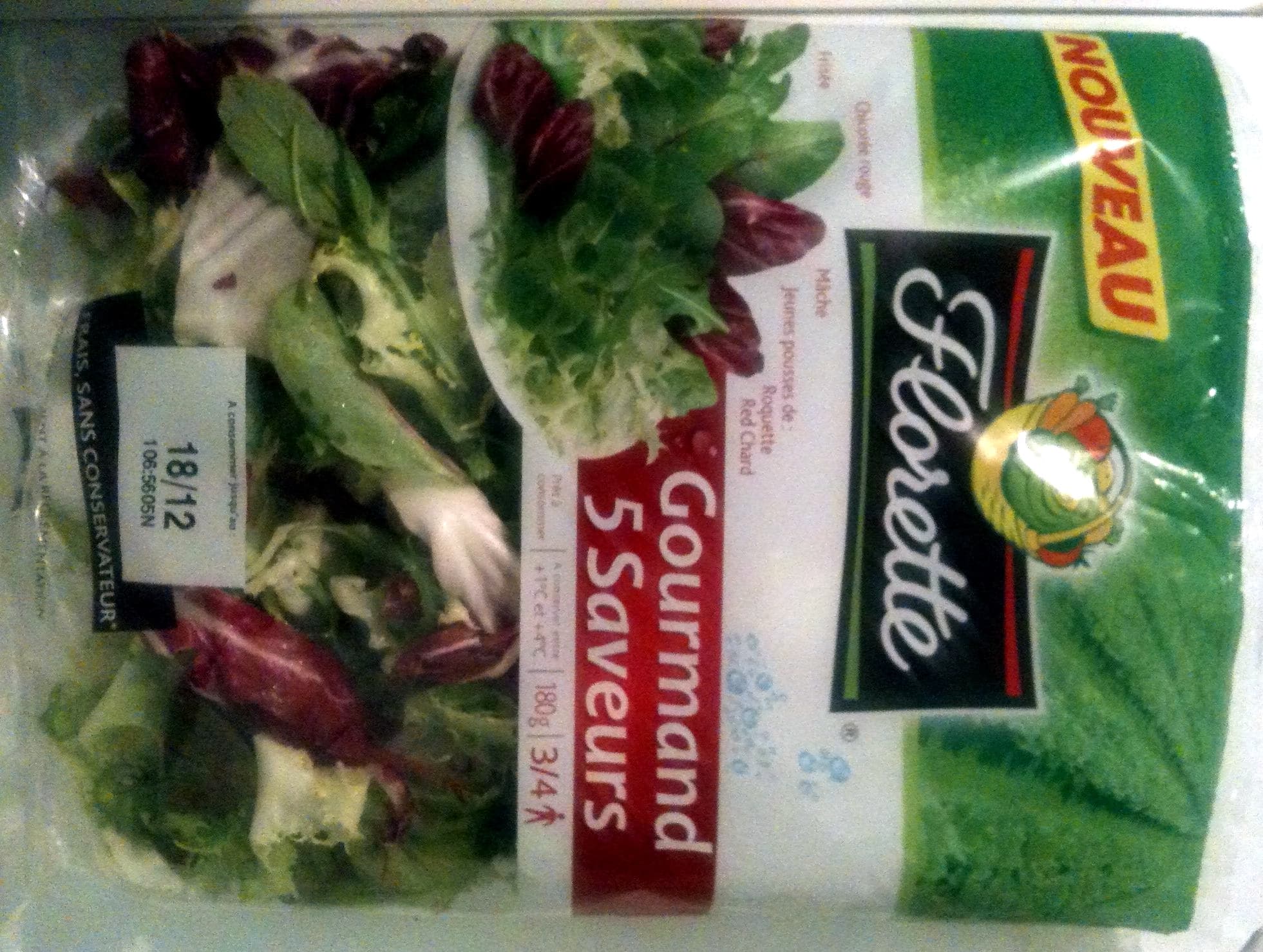 Florette Gourmand 5 saveurs packshot