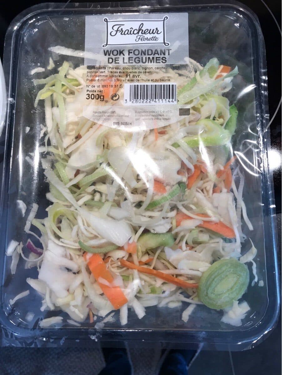 Florette WOK fondant de légumes 300 G packshot