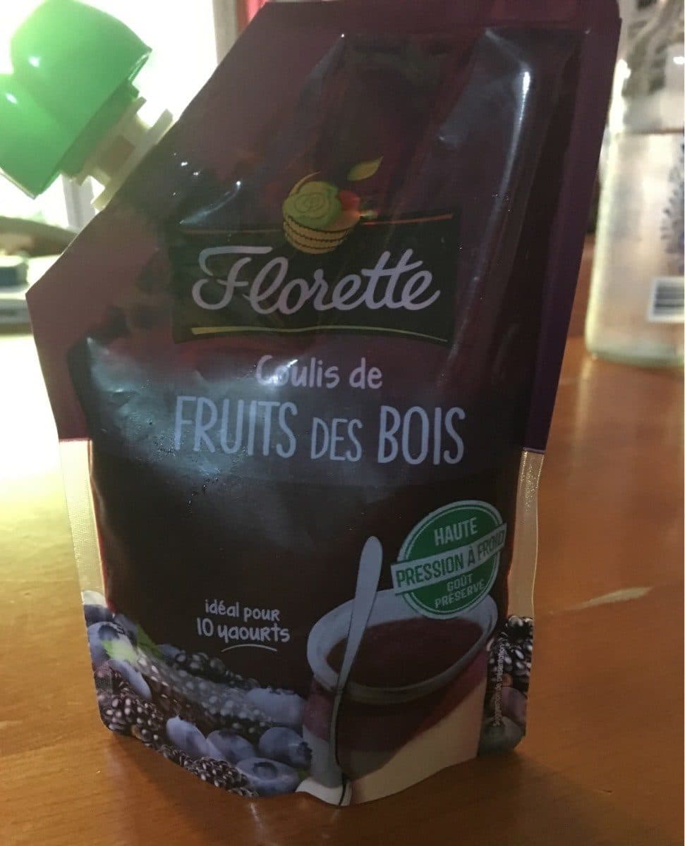 Florette Coulis fruits des bois packshot