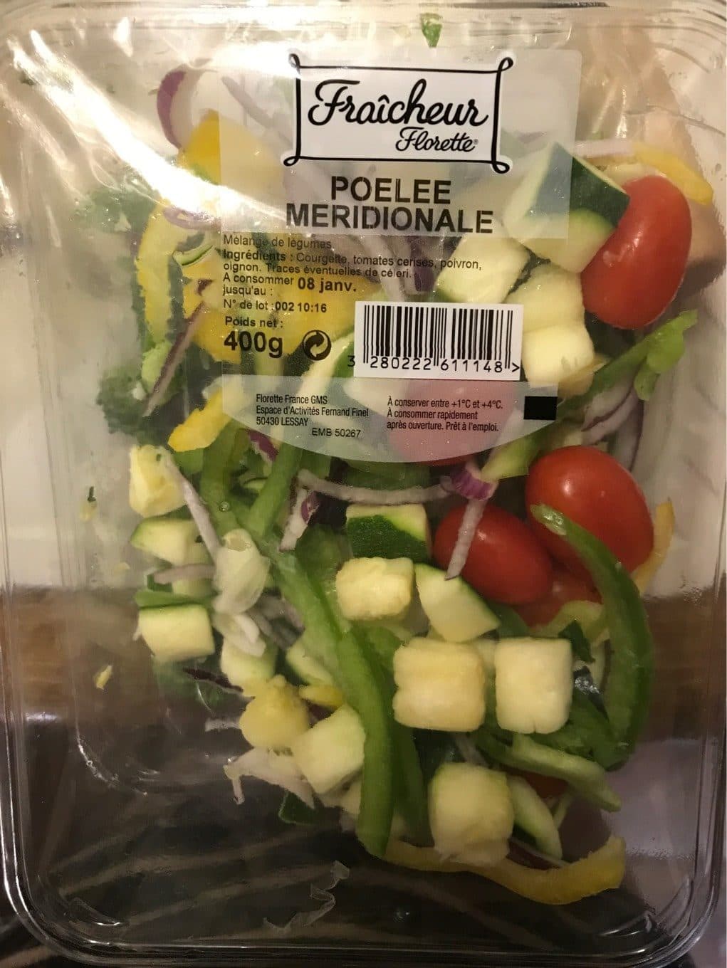Florette Mélange saisonnier, FRAICHEUR FLORETTE, barquette 400g packshot