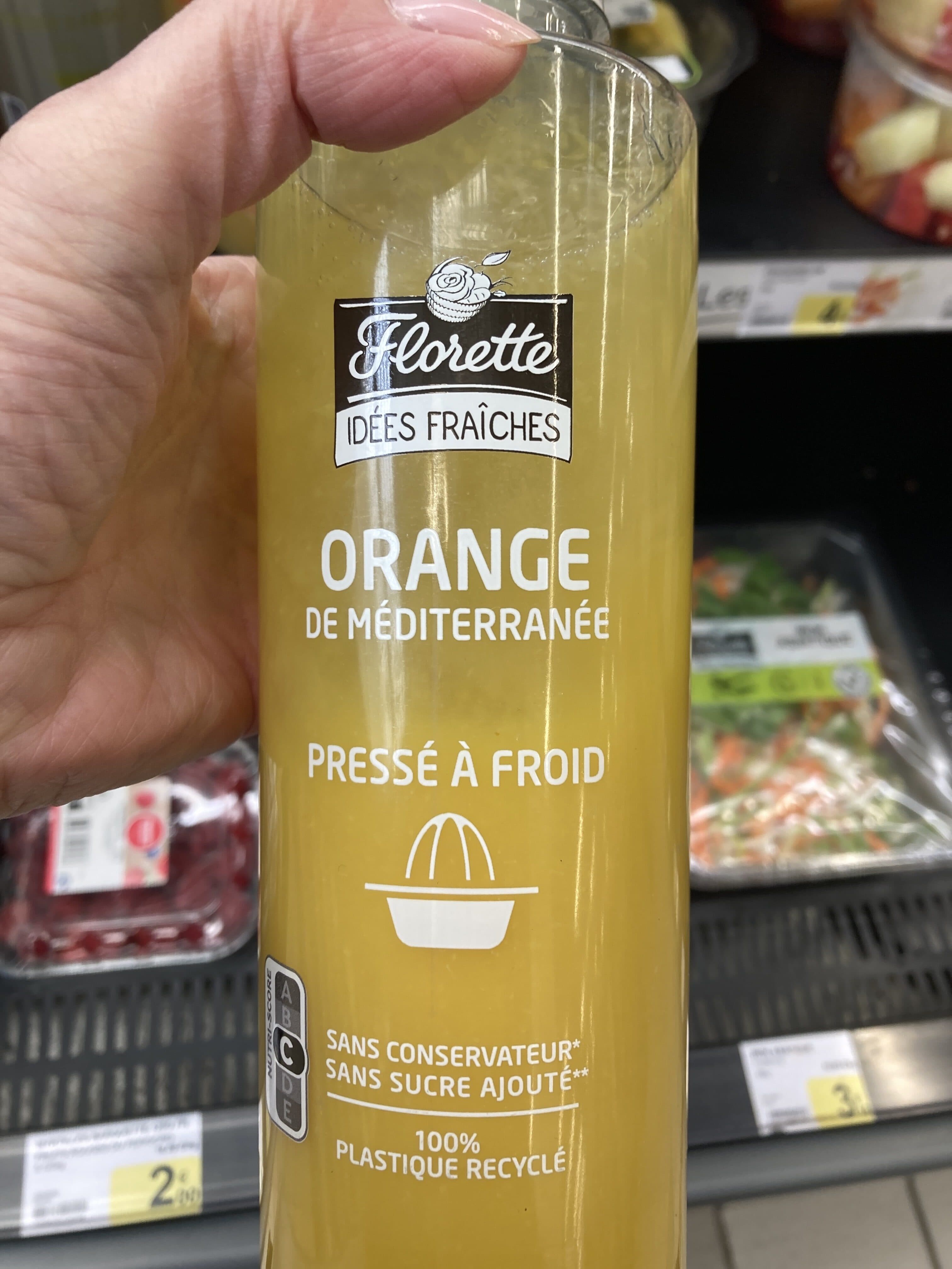 Florette Orange pressée 700ml packshot