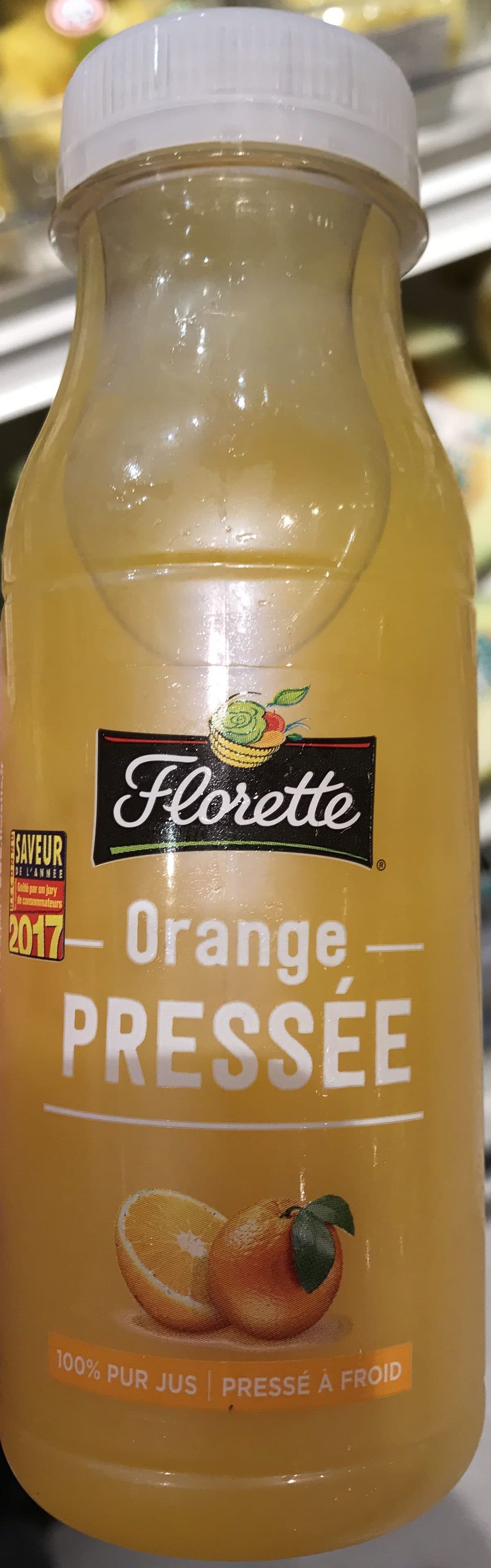Florette Orange pressée packshot