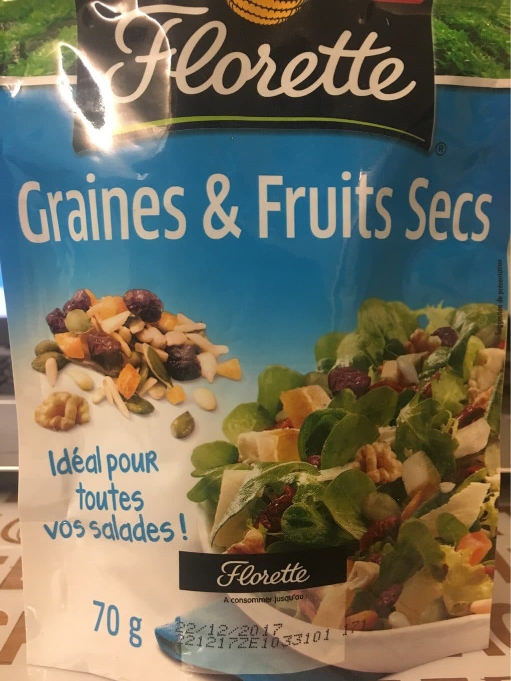 Florette Graines & Fruits Secs packshot