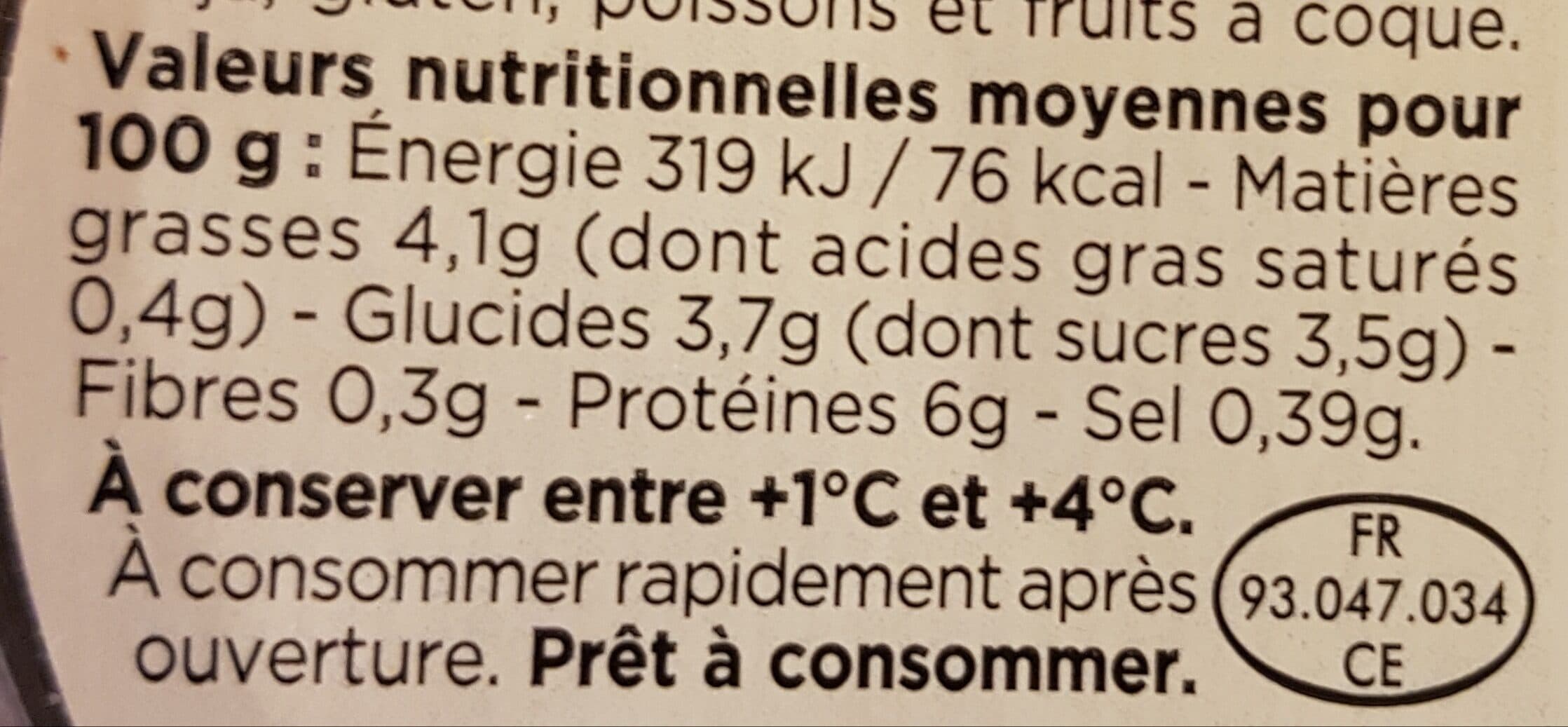 Florette Tzatziki aux concombres frais packshot