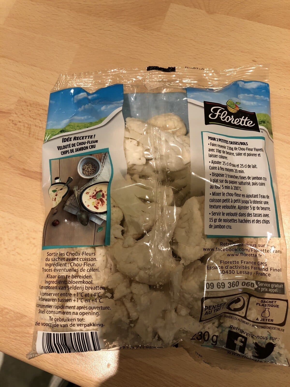 Florette Choux Fleur packshot