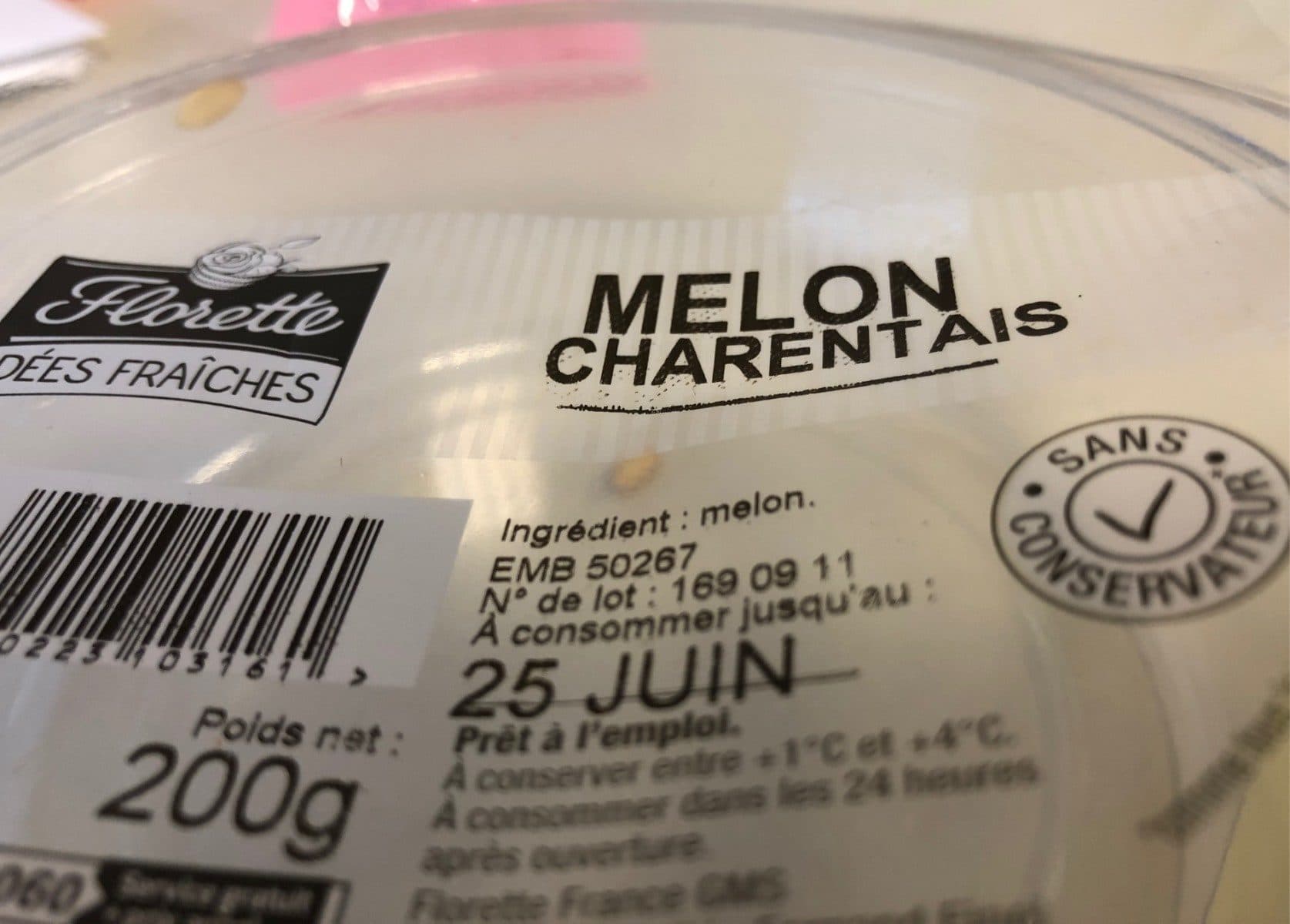 Florette Melon charentais packshot