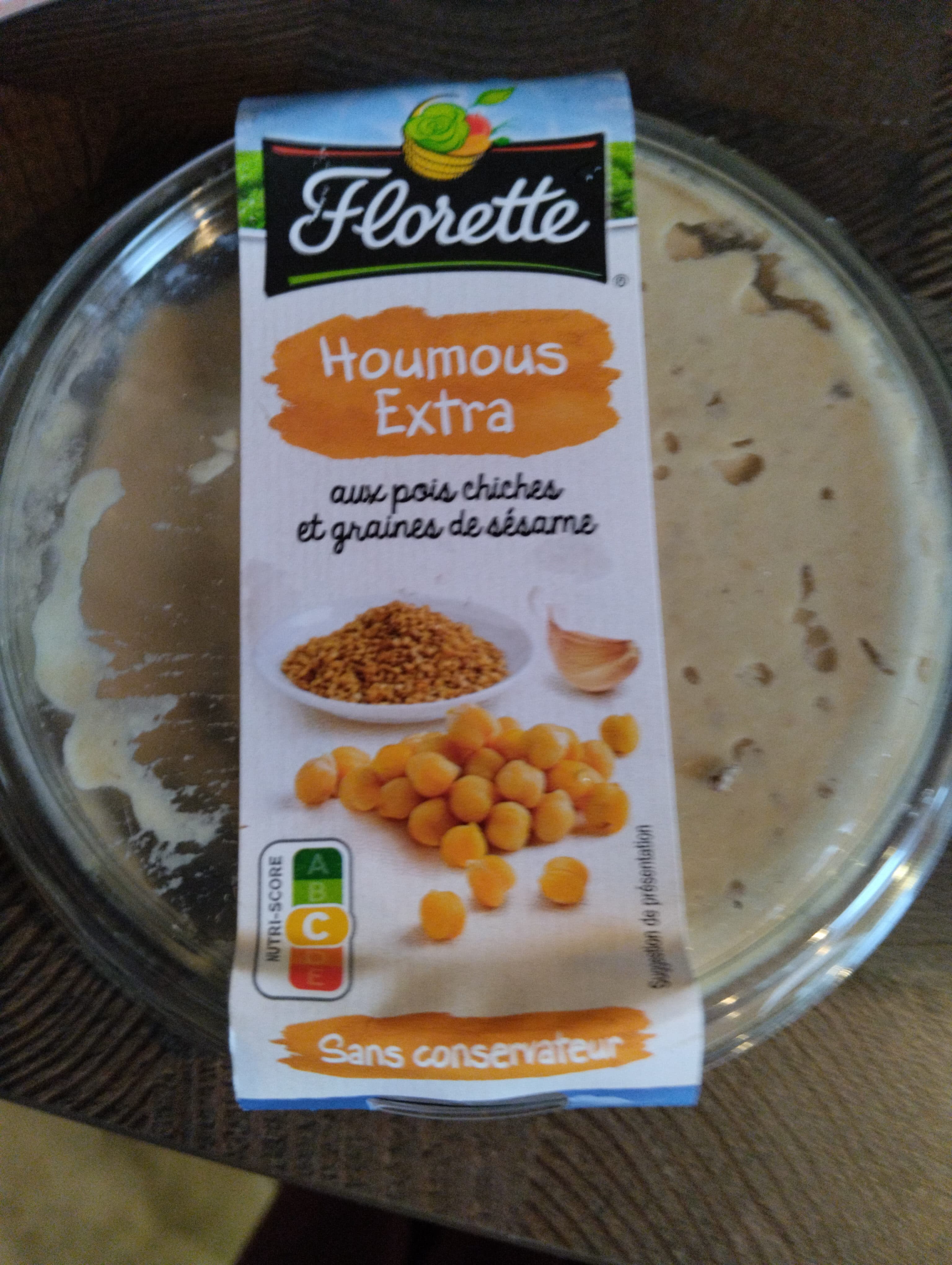 Florette Houmous aux graines de sésame packshot