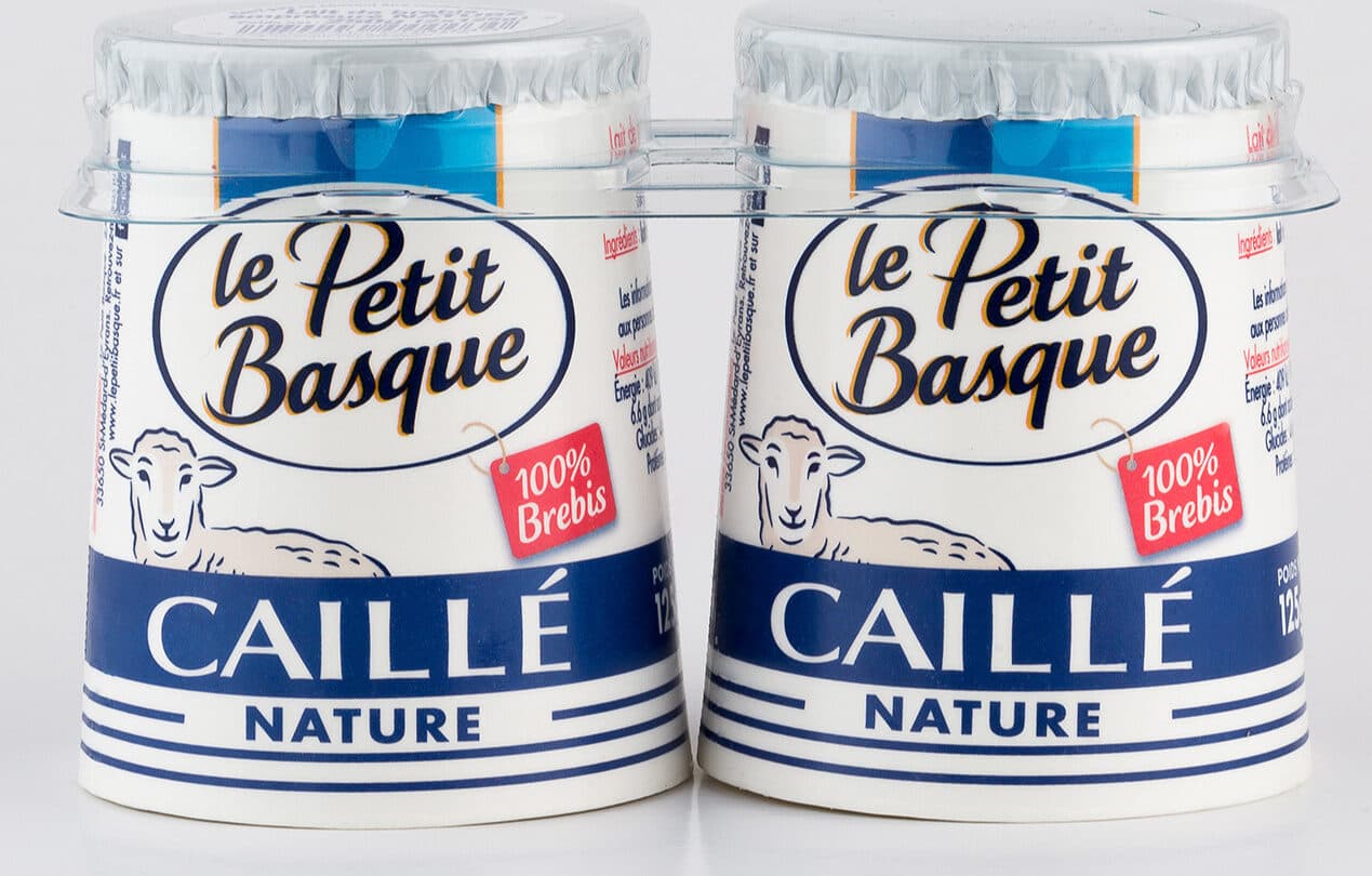 Le Petit Basque Caillé de brebis nature packshot