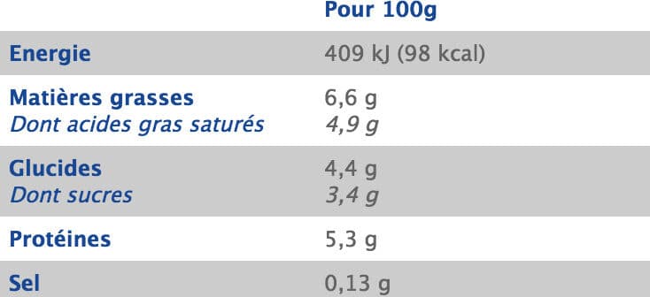 Le Petit Basque Caillé de brebis nature packshot