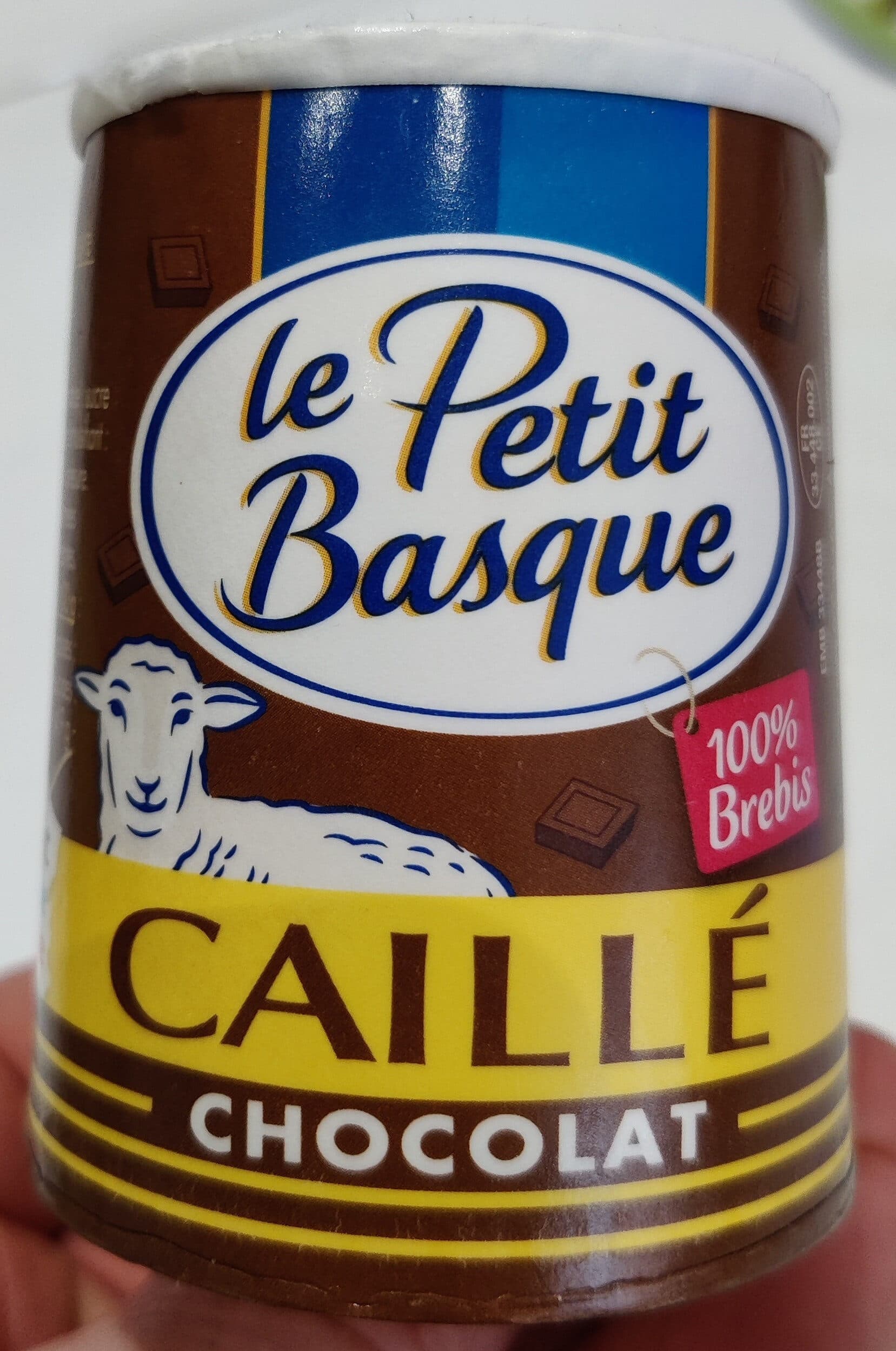 Le Petit Basque Caillé de brebis chocolat packshot