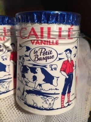 Le Petit Basque Caillé Vanille packshot