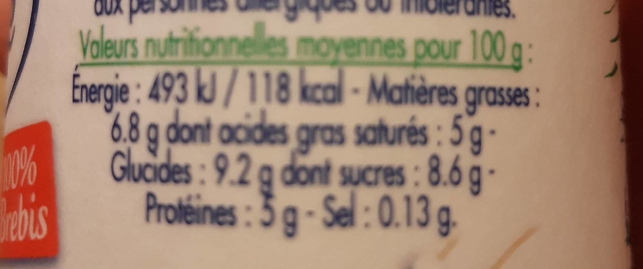 Le Petit Basque CAILLÉ VANILLE packshot