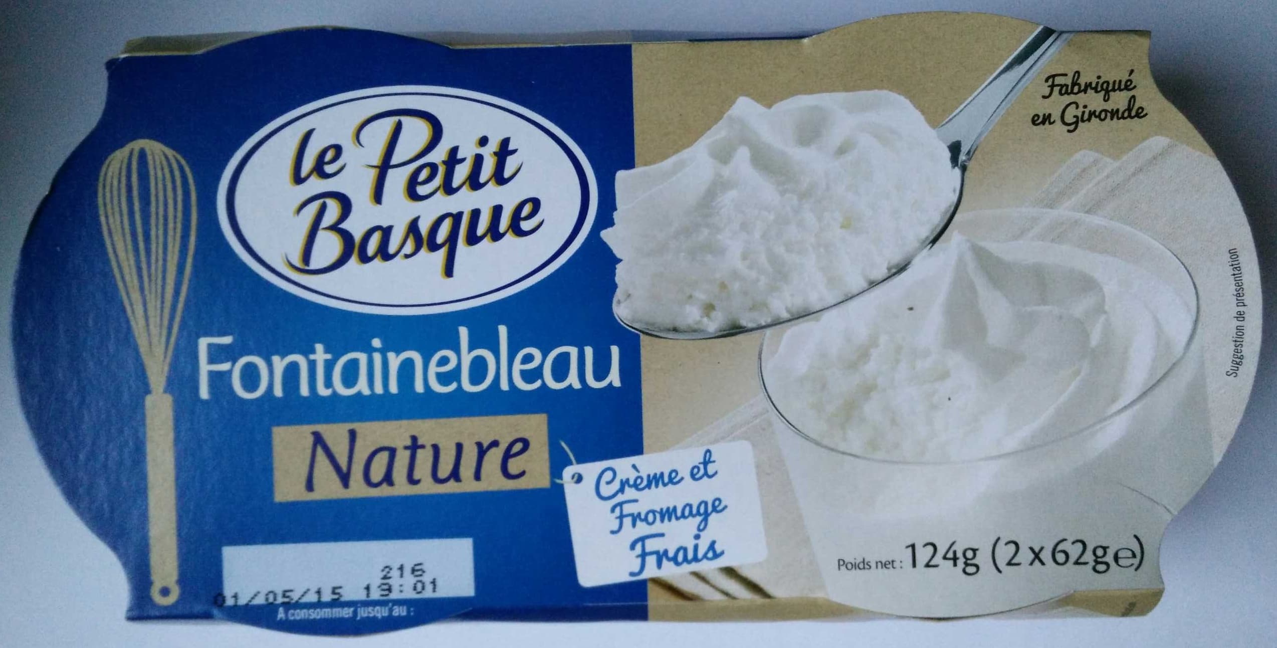 Le Petit Basque Fontainebleau Nature packshot