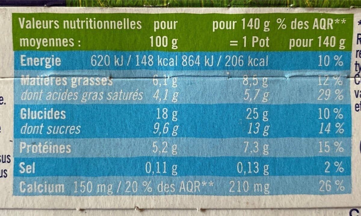 Le Petit Basque Riz au lait nature packshot