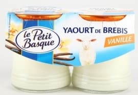 Le Petit Basque Yaourt de brebis, vanille packshot