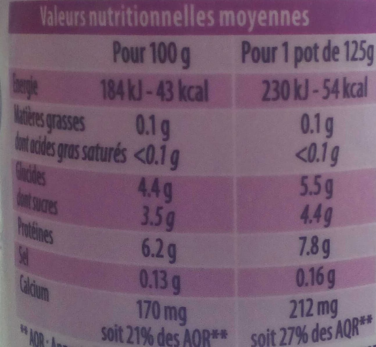 Le Petit Basque Yaourt de Brebis 0% Nature packshot