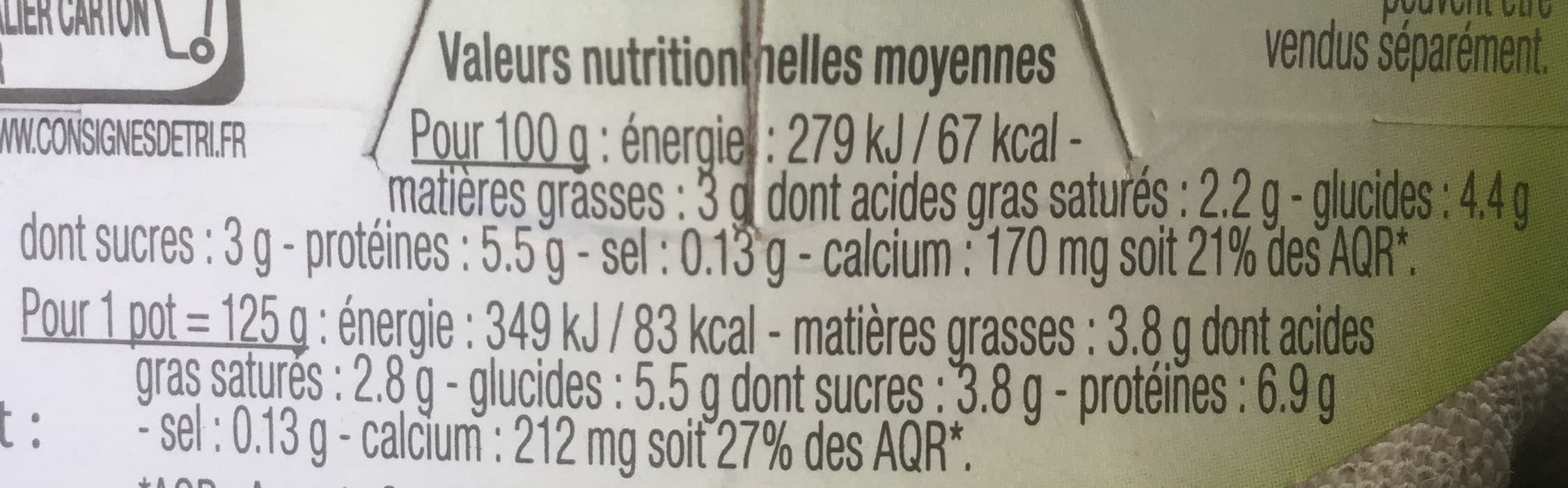 Le Petit Basque Bifidus brebis nature packshot