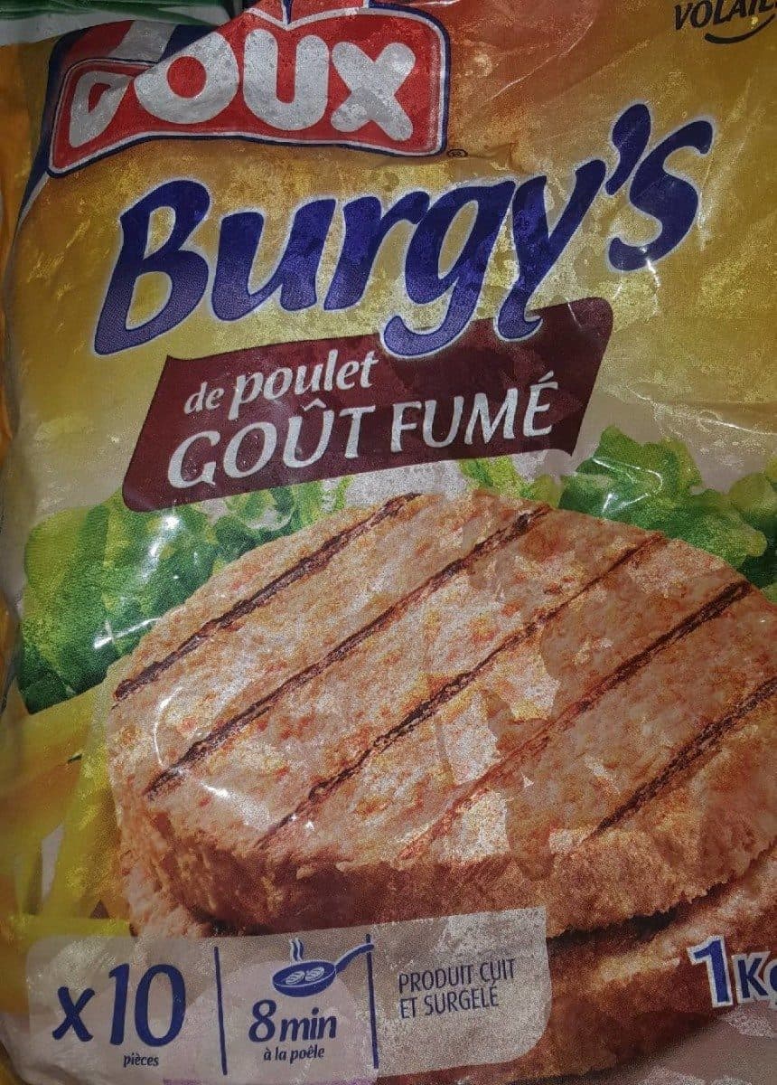 Open Food Facts Burgy's poulet gout fumé packshot