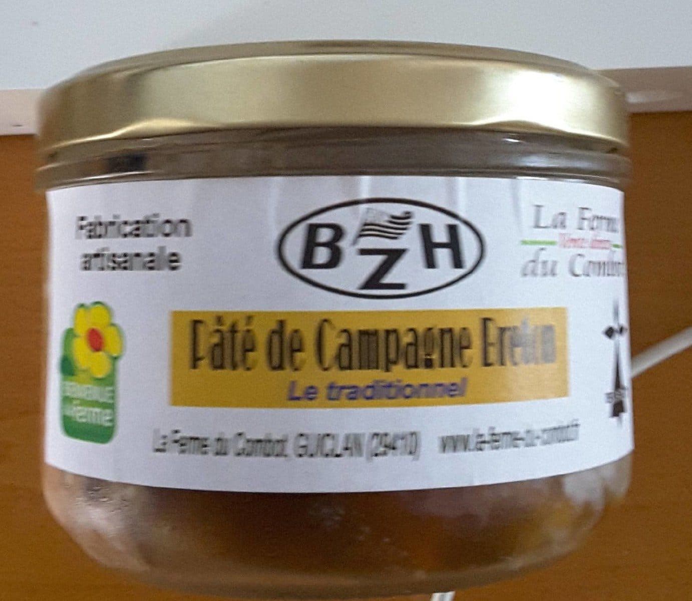 Open Food Facts PÂTE DE CAMPAGNE BRETON packshot