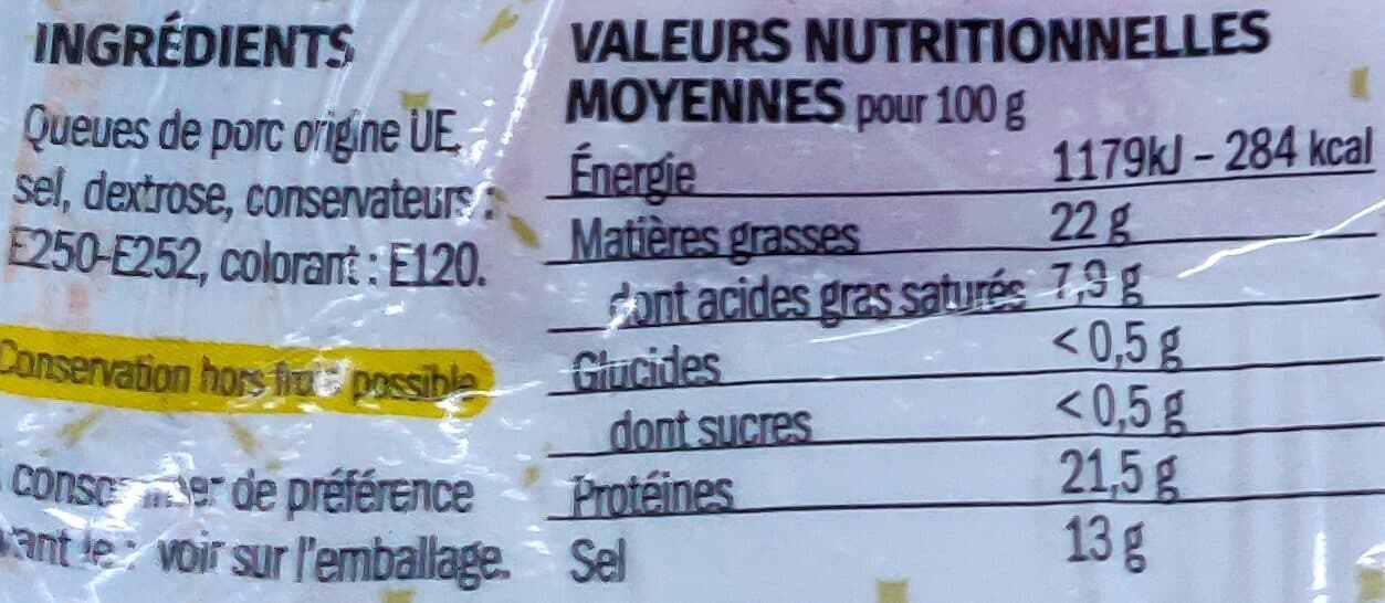 Marion Queues de porc à la créole packshot