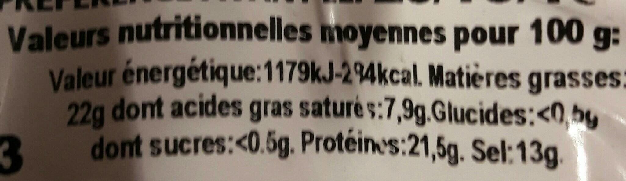Marion queue porc packshot