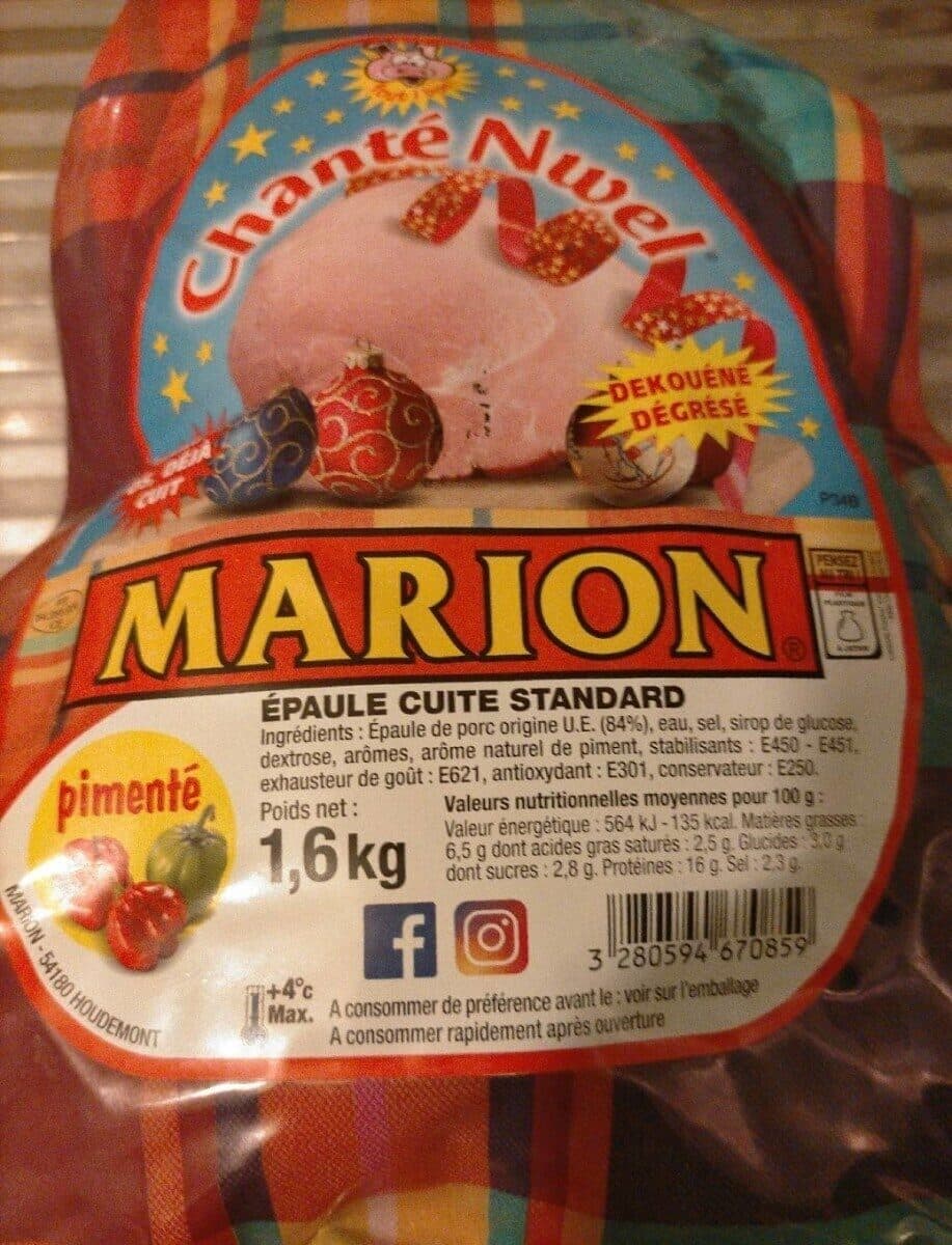 Marion Épaule cuite standard packshot