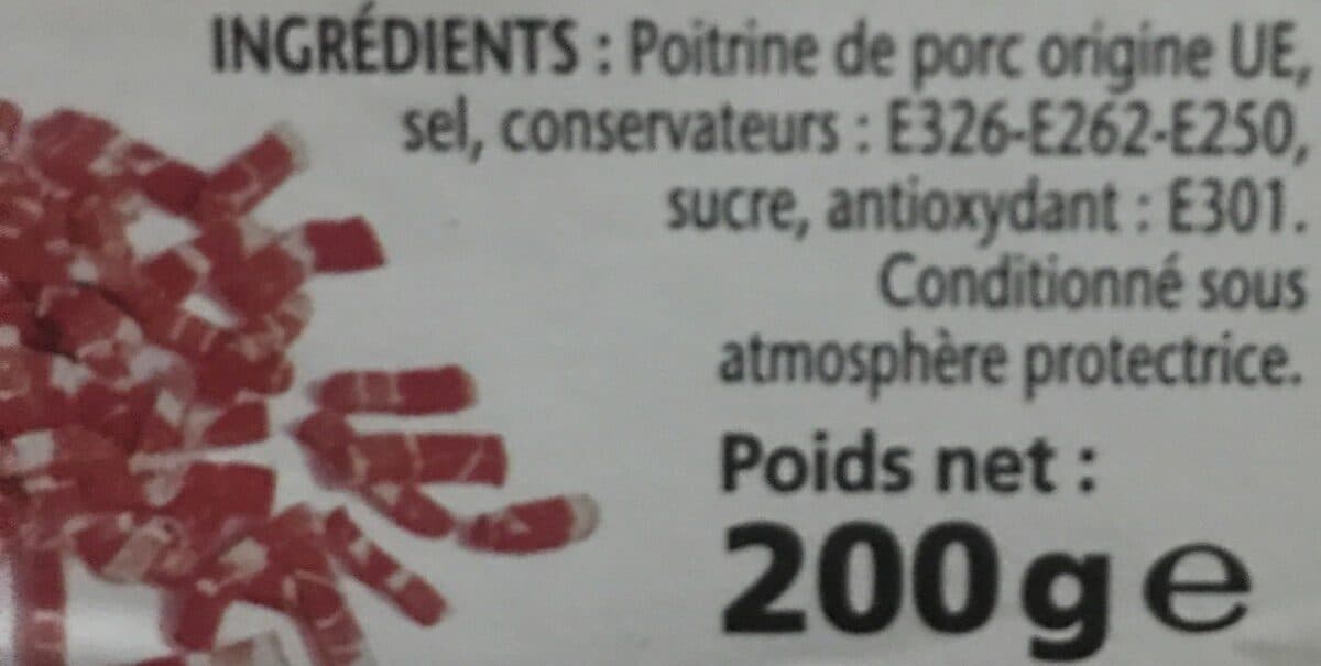 Sans marque Lardons Nature packshot