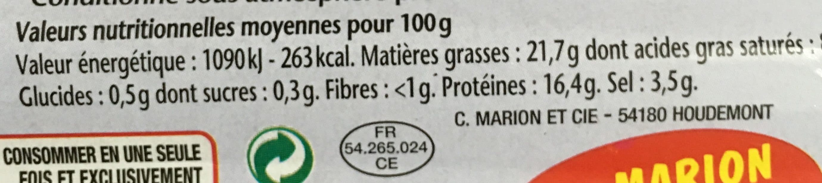 Marion Lardons fumés packshot