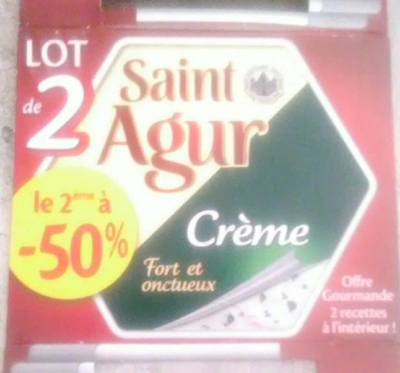 Saint Agur Crème de saint agur packshot